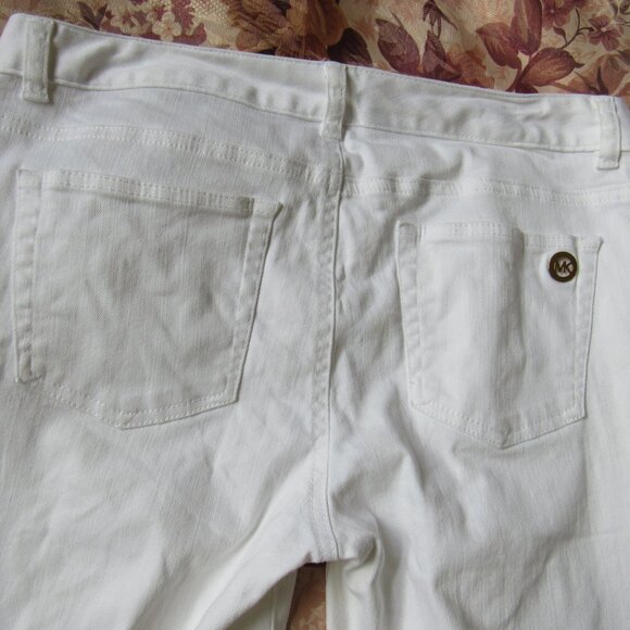 Michael Kors Women Jeans, White, sz.8, cotton - Picture 5 of 5